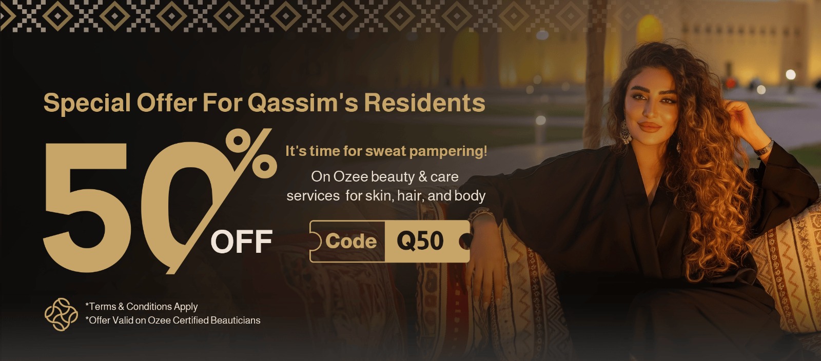 Special discount 50% offer for Qassim