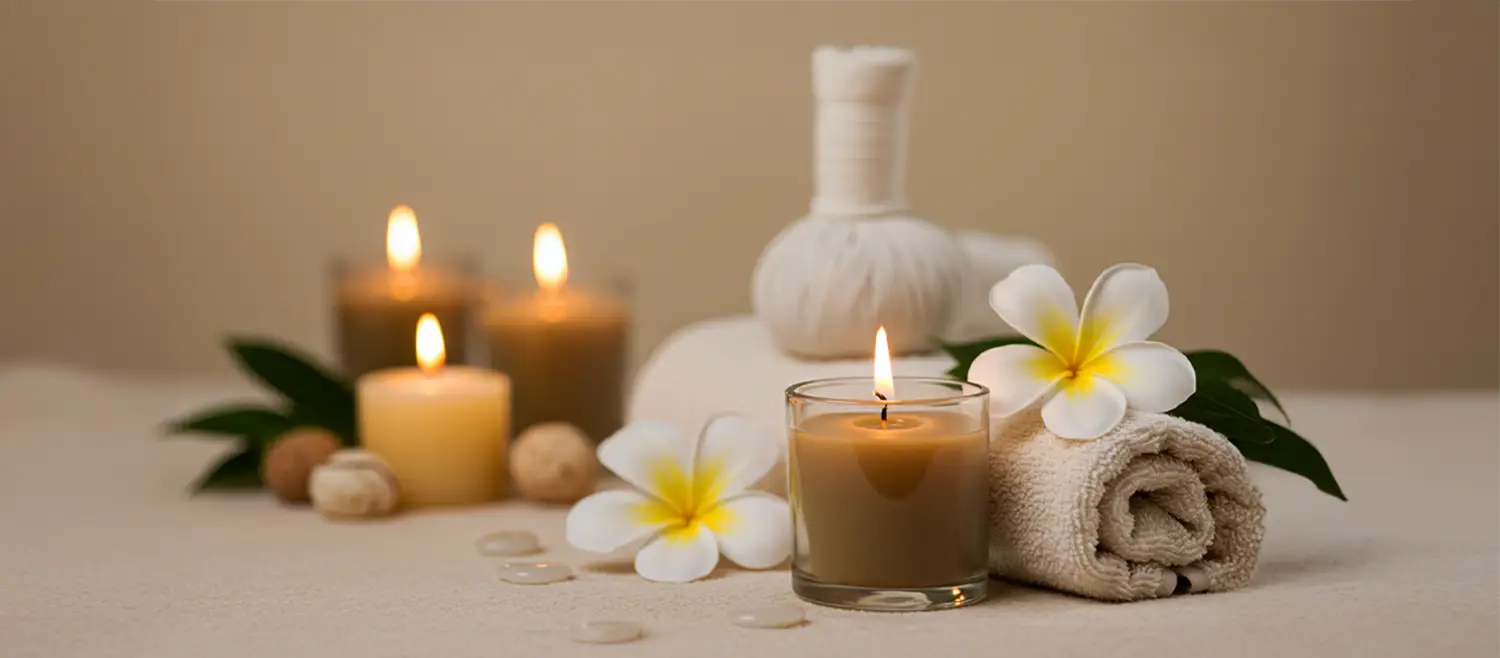 Oil Scented Candles Massage