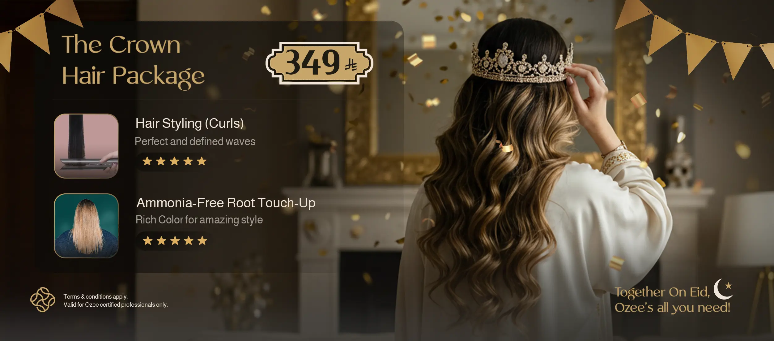 Root touch up & hair trim Offer